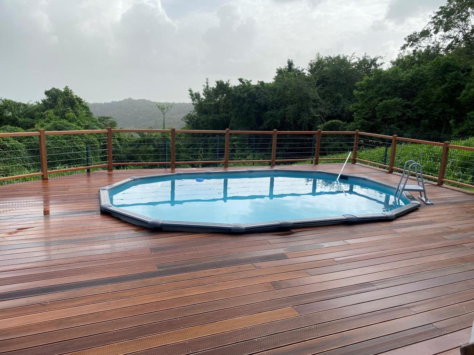 Les Terrasses De Maelle - Jolie Villa F4 Vue Mer Riviere-Salee Exterior foto