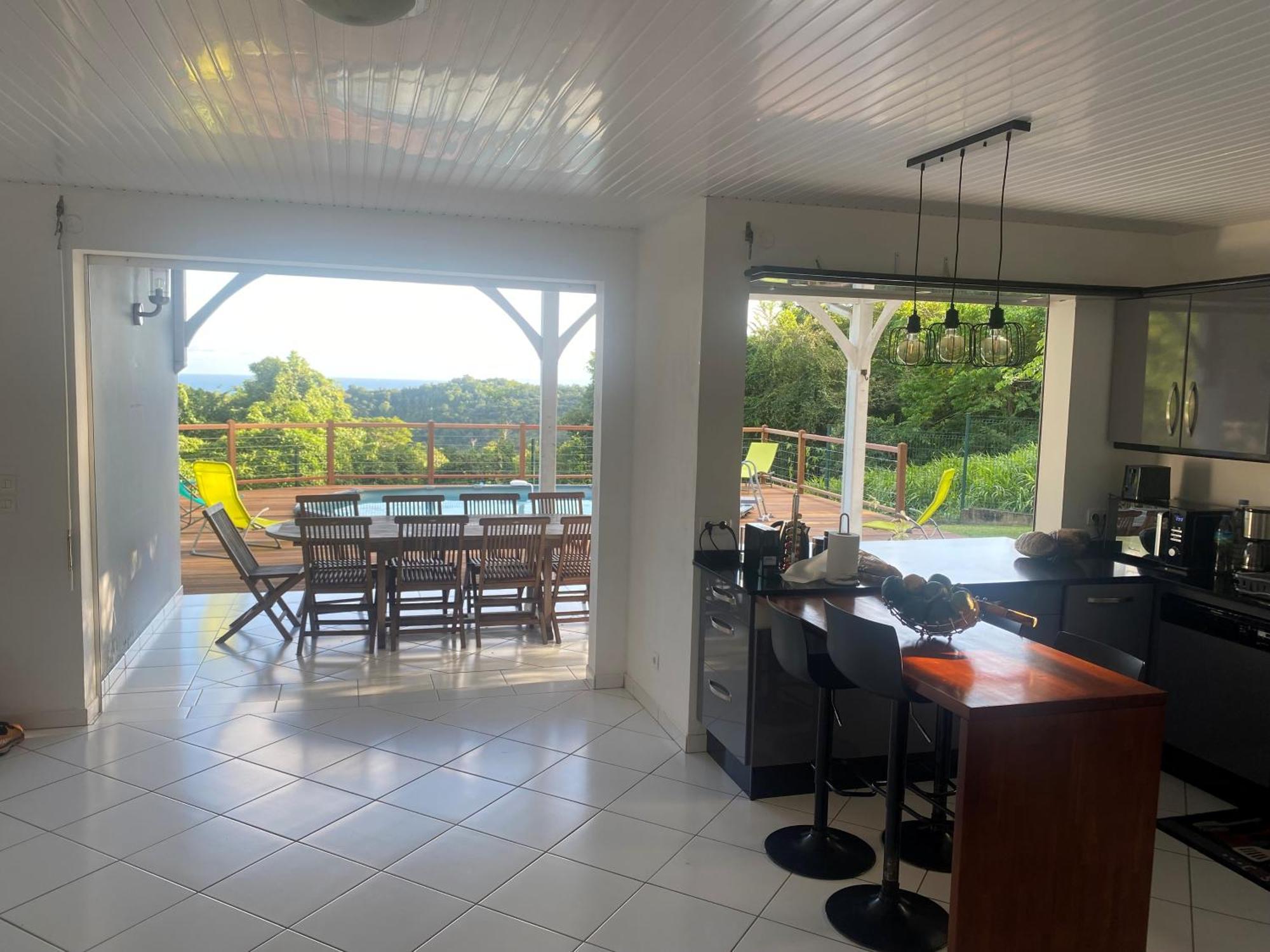 Les Terrasses De Maelle - Jolie Villa F4 Vue Mer Riviere-Salee Exterior foto